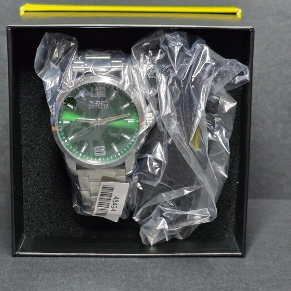 Invicta Celestial Men's Watch - 43mm, Green, Silver, Steel (48494) - Picture 11 of 14